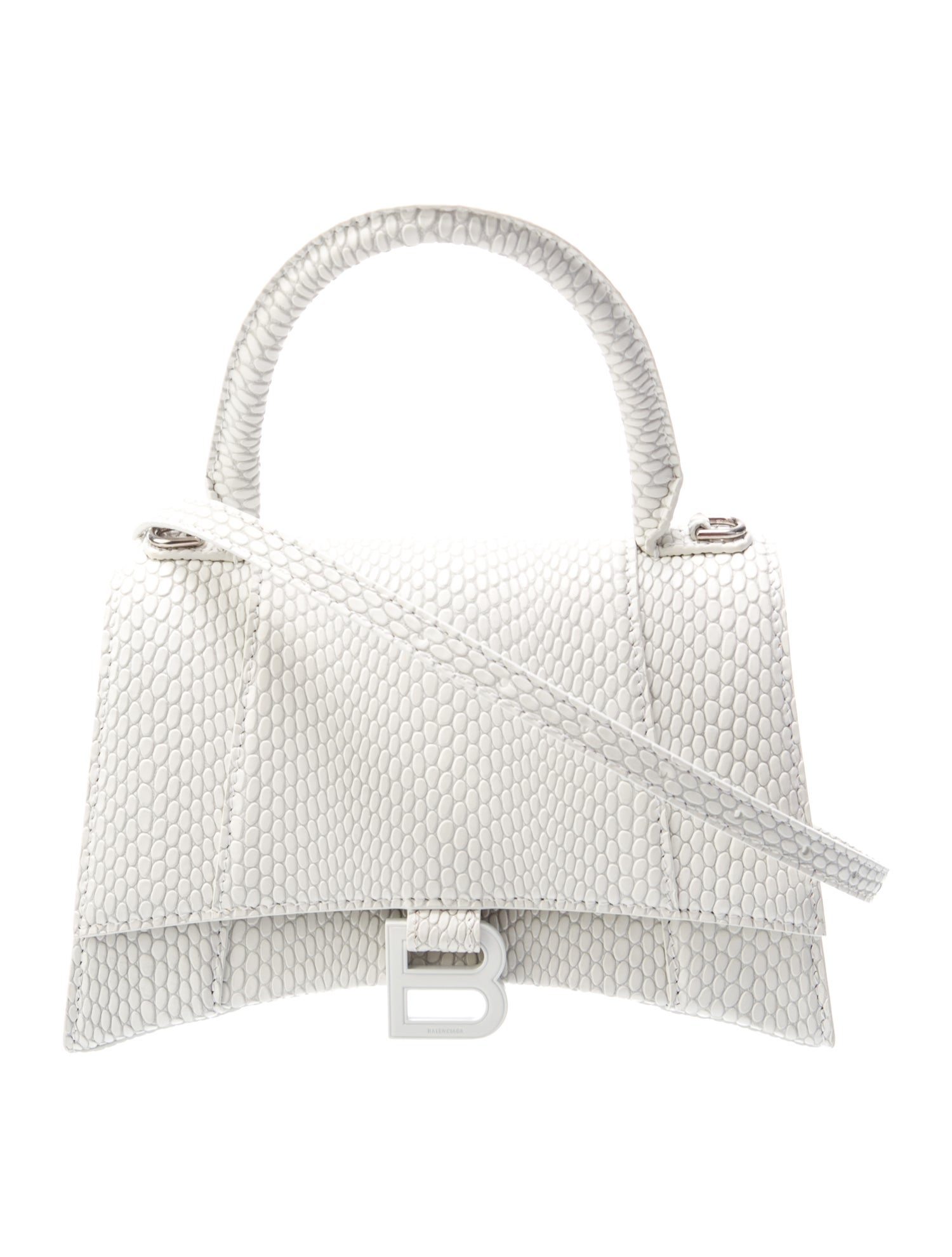 Balenciaga Embossed Leather Hourglass Small